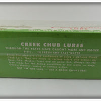 Creek Chub Frog Spot Husky Pikie In Box 2319 W Special