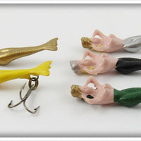 Stream Eze Fly Rod Mermaid Lot Of Five