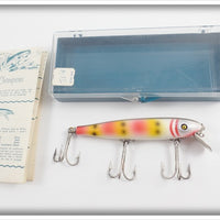 Pflueger Strawberry Mustang In Correct Box With Paperwork