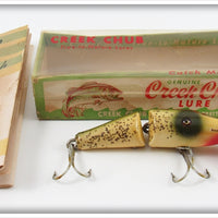 Creek Chub Silver Flash Jointed Baby Pikie Lure In Box