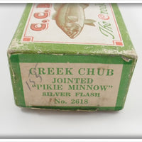 Creek Chub Silver Flash Pikie In Box