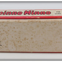 Uniline Mfg Corp White Red Head Spinno Minno In Box 502