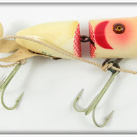 Heddon White Red Gill Salmon Zig Wag Jr In Box S8342M