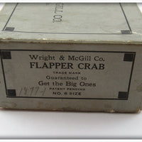 Wright & McGill Flapper Crab Empty Box