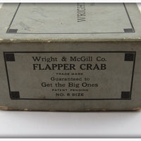 Wright & McGill Flapper Crab Empty Box