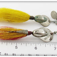 Al Foss Shimmy Wiggler Pair With Tin