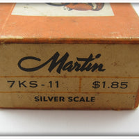 Martin Silver Scale Salmon Plug In Box