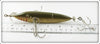 J. L. Clark Manufacturing Co Musky Size The Expert Wooden Minnow No. 0 In Box