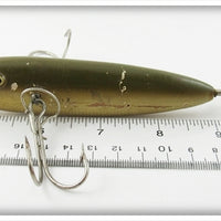 J. L. Clark Manufacturing Co Musky Size The Expert Wooden Minnow No. 0 In Box