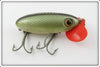 Arbogast Green Scale Plastic Lip Jitterbug In Box