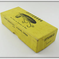 Arbogast Green Scale Plastic Lip Jitterbug In Box