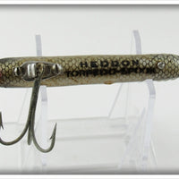 Heddon Shiner Scale Uncatalogued Baby Torpedo Spook In Box