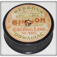 Heddons Dowagiac Hard Braid Silk Simson Casting Line Spool