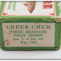 Creek Chub Pikie Scale Pikie In Box 700