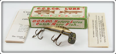 Vintage Creek Chub Pikie Finish Champ Lure In Box S-30