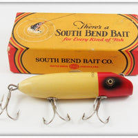 South Bend Red Head White Bass Oreno Lure In Box 973 RH