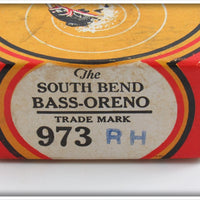 South Bend Red Head White Bass Oreno In Box 973 RH
