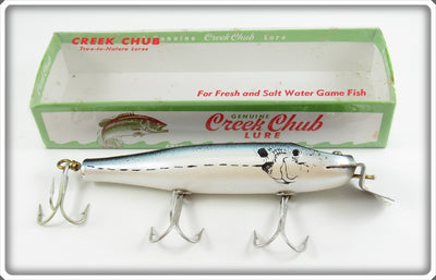 Creek Chub Alewife Wooden Husky Pikie Lure In Box 2300 AL
