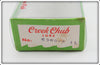 Creek Chub Alewife Wooden Striper Pikie In Box 6900 AL