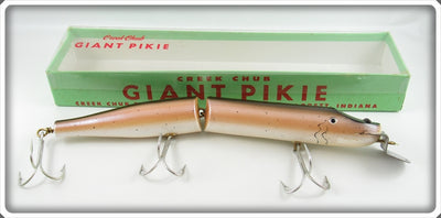 Creek Chub Brown Trout Giant Jointed Pikie Lure In Box 800 BT