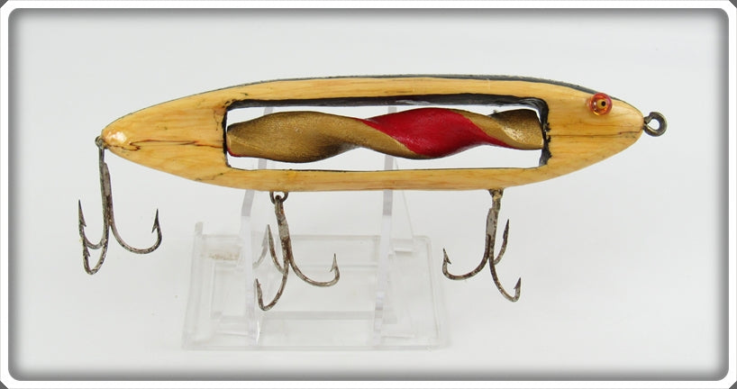 chippewa fishing lures Homemade Wooden Chippewa Type Lure For Sale