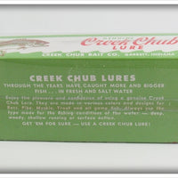 Creek Chub Rainbow Trout Wooden Husky Pikie In Box 2300 RT