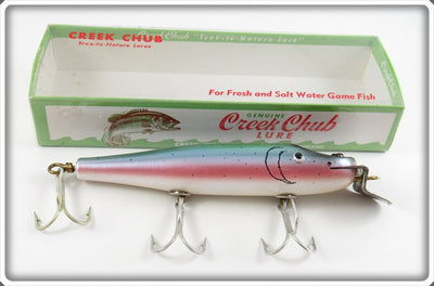 Creek Chub Rainbow Trout Wooden Husky Pikie In Box 2300 RT