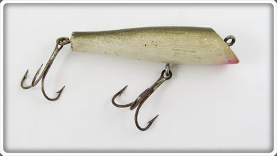 Vintage Unknown Green & White Paw Paw Type Lure