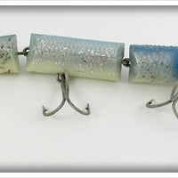 Vintage Creek Chub Blue Flash Triple Jointed Pikie Lure 2834