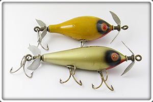 Neal Bait Mfg Co Spinner & Fatso Pair