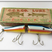 Creek Chub Rainbow Jointed Husky Pikie In Box