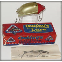 Vintage Outing Mfg Co Getum Hollow Metal Lure In Box