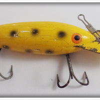 Bomber Bait Co Looboyle Special Yellow With Black Spots