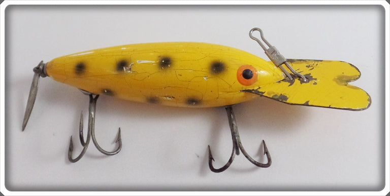 Bomber Bait Co Yellow With Black Spots Looboyle Special