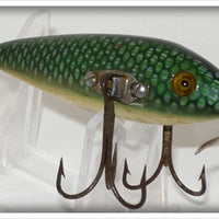 Heddon Green Scale 150 Three Hook Minnow 159D