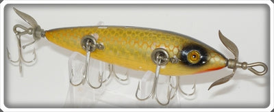 Heddon Dowagiac Shiner Scale 150 Five Hook Minnow 159P