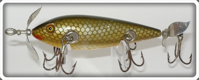 Pflueger Gold Scale Monarch Minnow