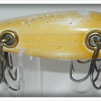 Vintage Pflueger White Monarch Minnow Lure 2180