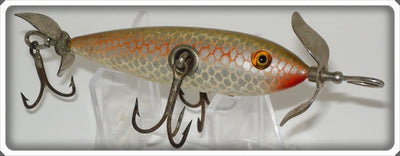 South Bend Shiner Scale Three Hook Minnow ~
