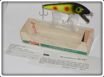 Heddon Big Eye Tiger In Correct Box
