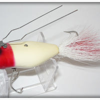 Heddon Red And White Weedless Widow