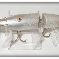 Vintage Creek Chub Silver Shiner Special Jointed Pikie 2600 DD Special