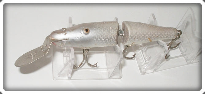 Vintage Creek Chub Silver Shiner Special Jointed Pikie 2600 DD Special