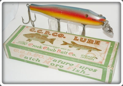 C.C.B.CO Creek Chub Rainbow Snook Pikie In Box 3408