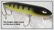 Heddon MG Golden Black Muskie Zara Spook