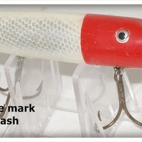Vintage C.C.B.CO. Creek Chub Red Head Silver Scale Pikie Lure 700 Special