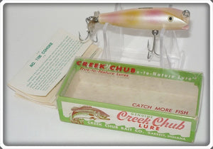 CCBC Creek Chub Pearl Spinnered Darter In Box 9038