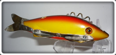 Vintage Heddon Rainbow Four Point Ice Decoy Lure 401