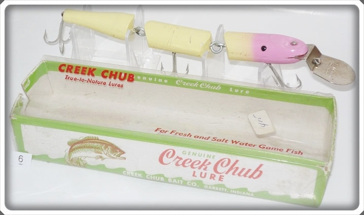 Vintage Creek Chub Banana Triple Jointed Pikie Lure 2816 Special