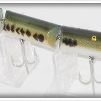 Creek Chub Bass Finish Triple Jointed Pikie 2800 Special